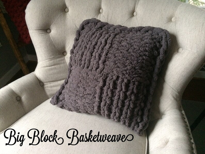 Big clearance knit pillow