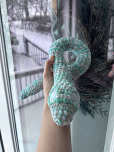 Crochet Snake Plush - Hands On For Homemade