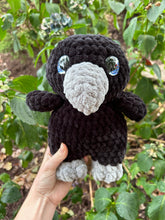 Load image into Gallery viewer, Crow Crochet Plush - Hands On For Homemade