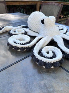 White Anchor The Octopus Crochet Plush