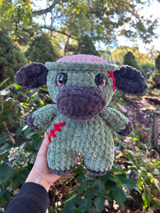 Zombie Cow Crochet Plush - Hands On For Homemade