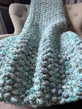 Load image into Gallery viewer, Sereni-Teal Knit Blanket - Hands On For Homemade