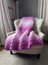Load image into Gallery viewer, Pink Ombre Blanket - Hands On For Homemade