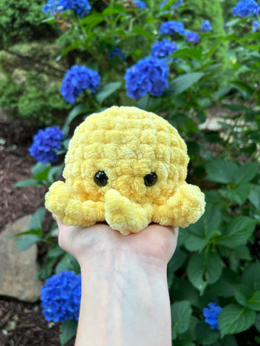Yellow Octo Plushie - Hands On For Homemade
