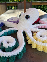 Load image into Gallery viewer, Pride Octopus - Rainbow Octopus Amigurumi