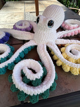 Load image into Gallery viewer, Pride Octopus - Rainbow Octopus Amigurumi